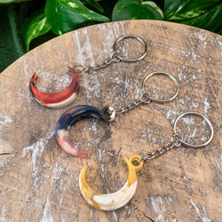 Moon Resin Keychain | | Wiccan Center