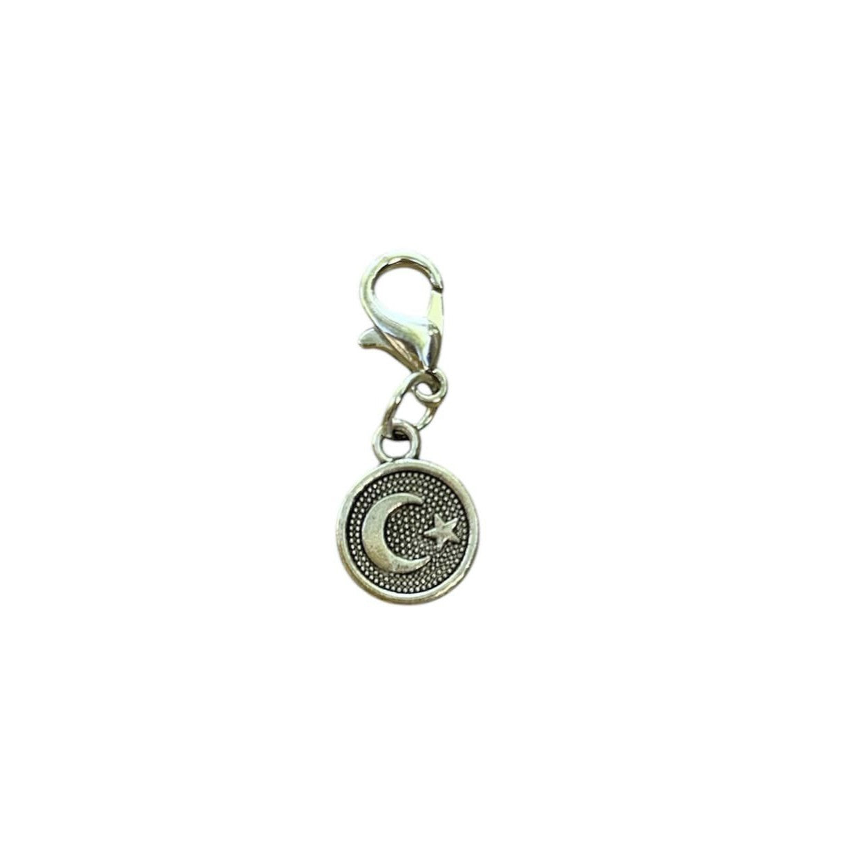 Celestial Charms - Moon and Star Coin Charm | | Wiccan Center