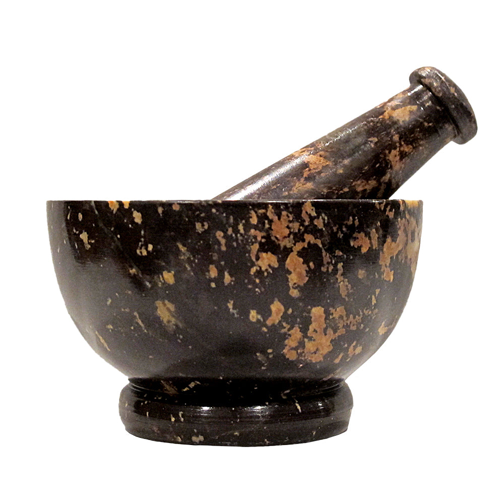 Mortar & Pestle - Dark Natural | Mortar & Pestle | Wiccan Center