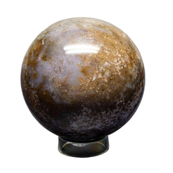 Moss Agate Sphere 76mm | Spheres | Wiccan Center