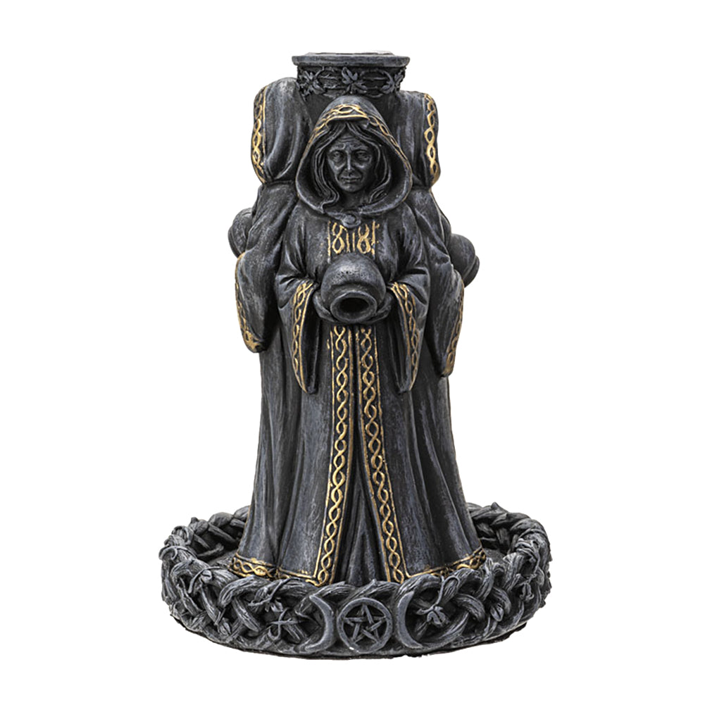 Mother, Maiden, Crone Backflow Incense Burner | Incense Burner | Wiccan Center