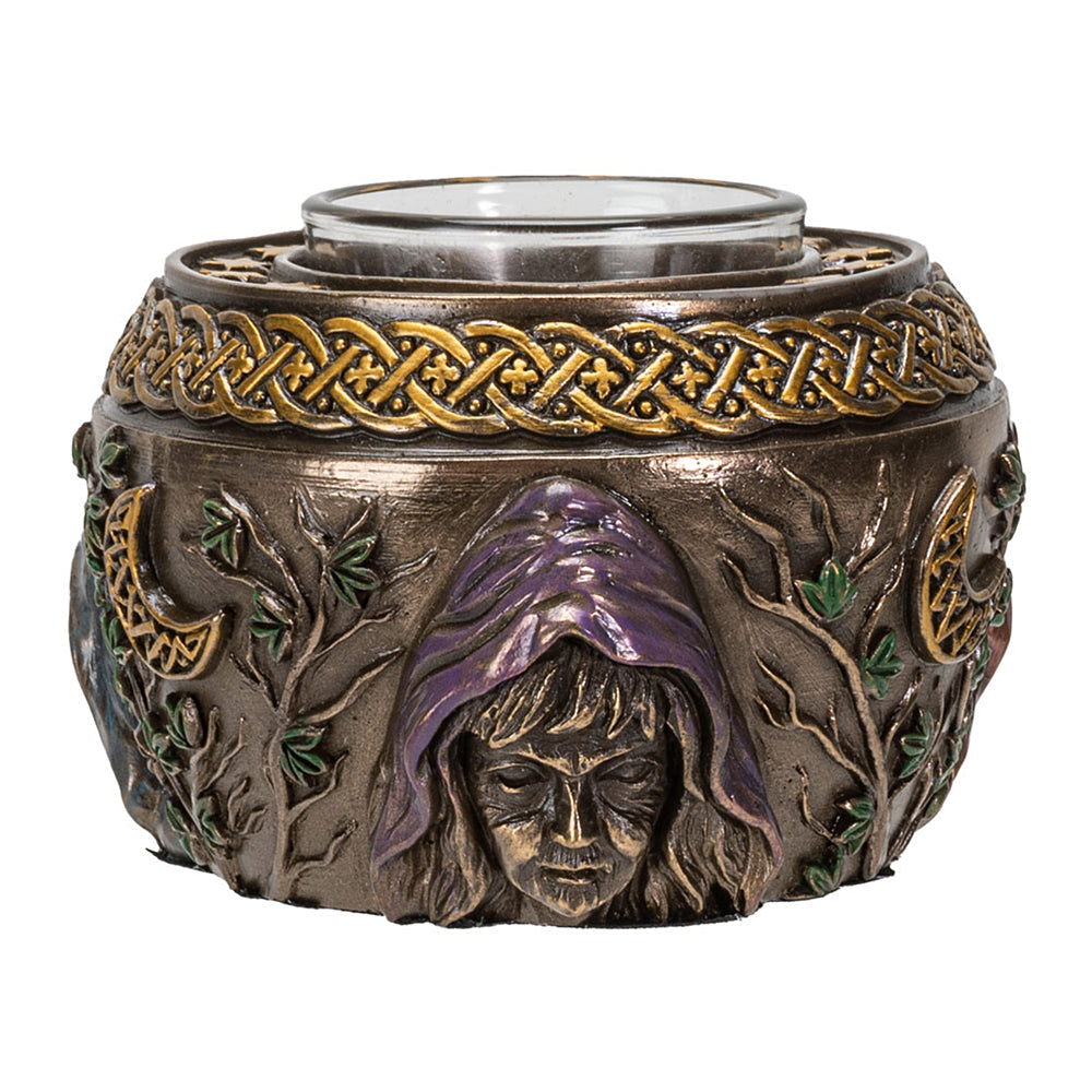 Maiden Mother Crone Candle Holder | Candle Holder | Wiccan Center