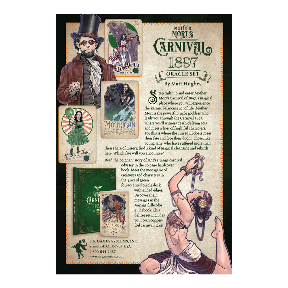Mother Mort's Carnival 1897 Oracle Deck | Tarot Cards | Wiccan Center