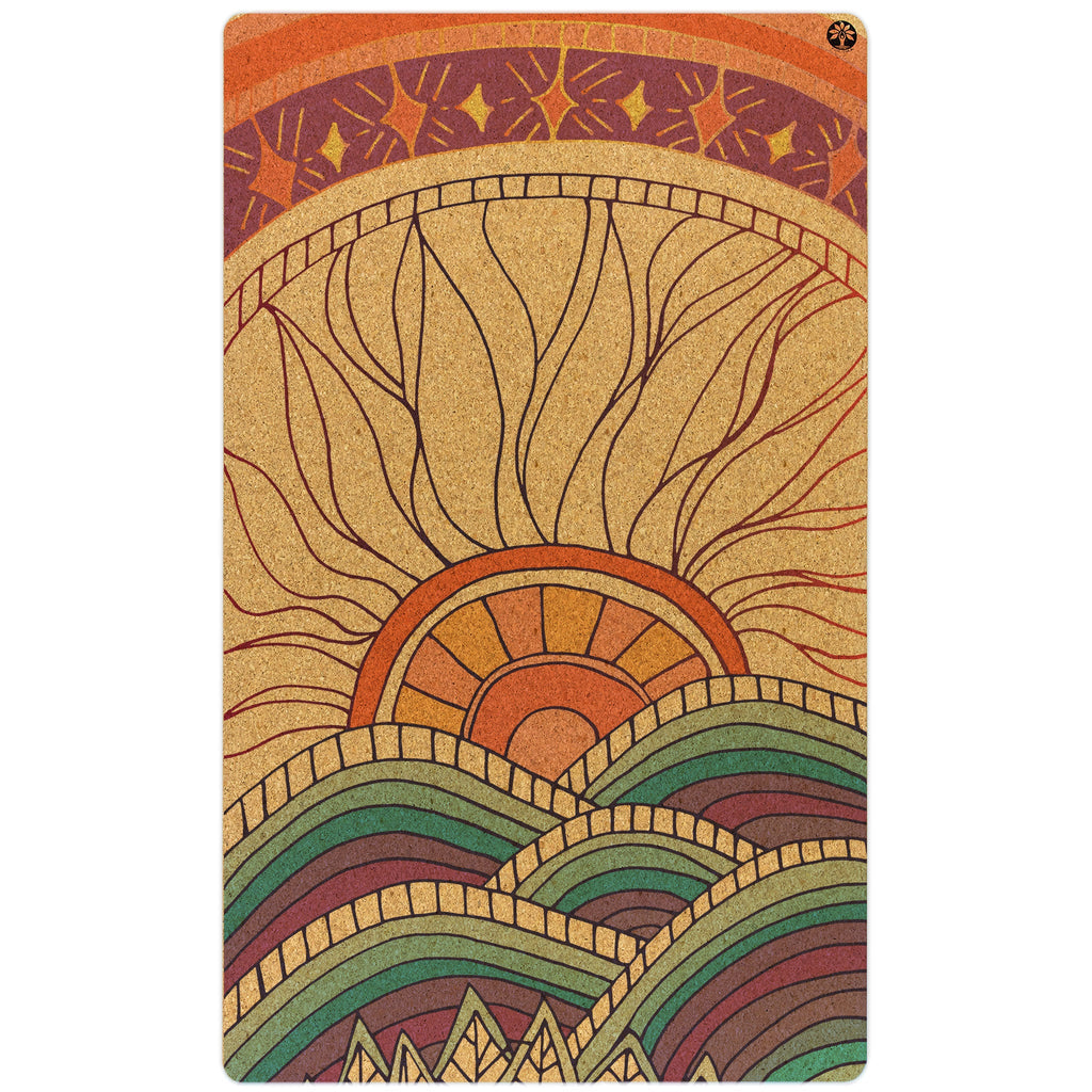 Mountain Magic Nomad XL Cork Yoga Mat | Yoga & Pilates Mats | Wiccan Center