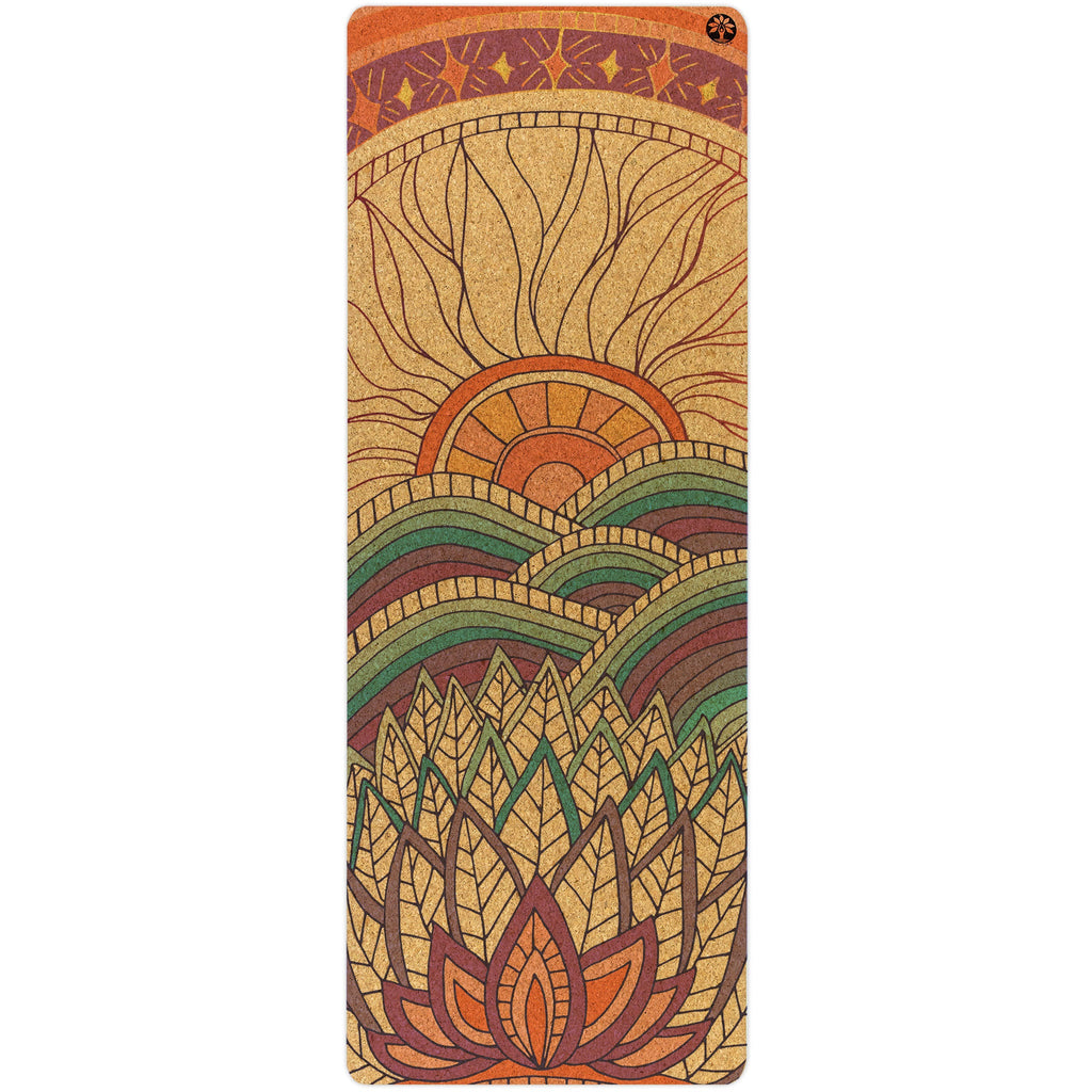 Mountain Magic Original Cork Yoga Mat | Yoga & Pilates Mats | Wiccan Center
