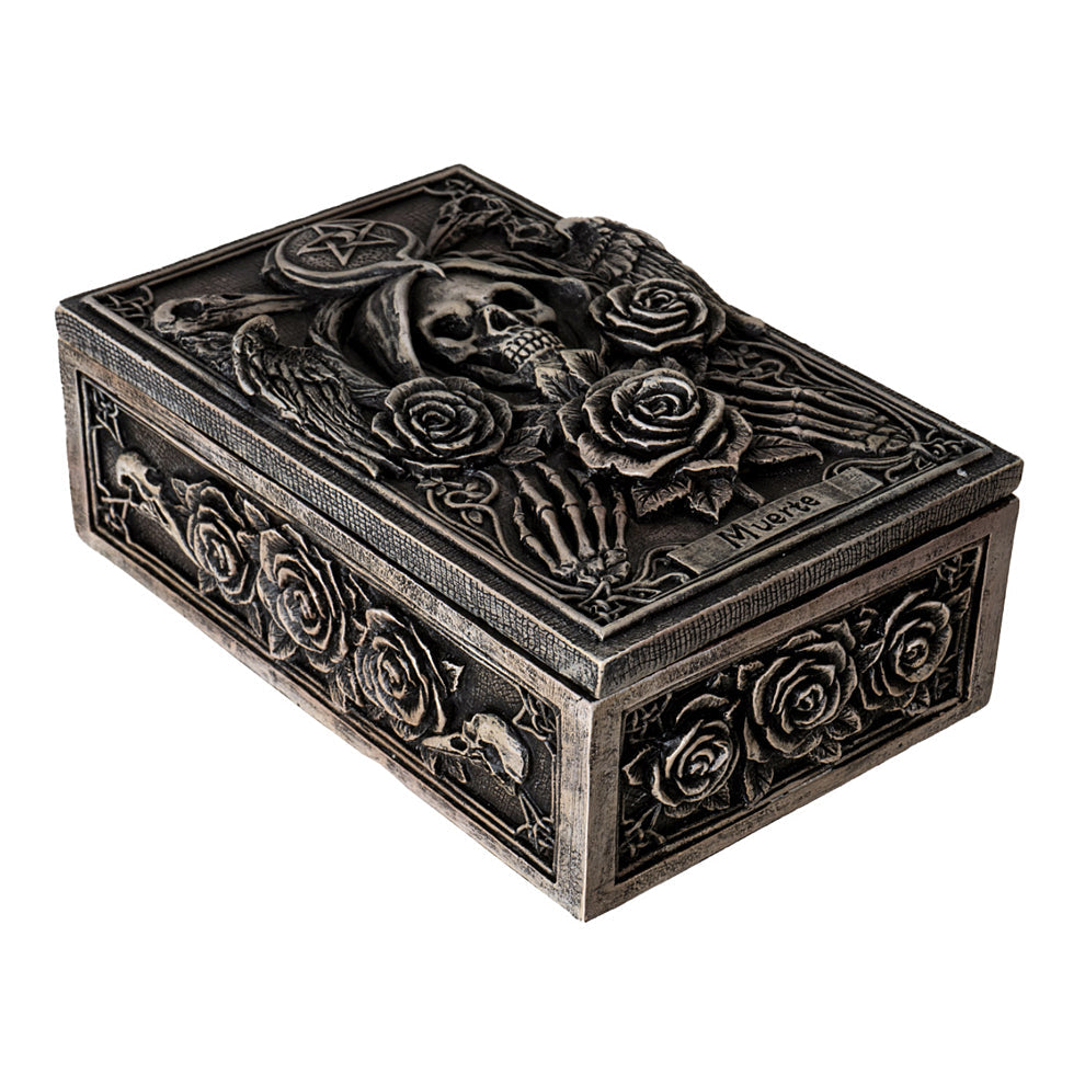 Muerte Tarot Box | Polyresin Box | Wiccan Center