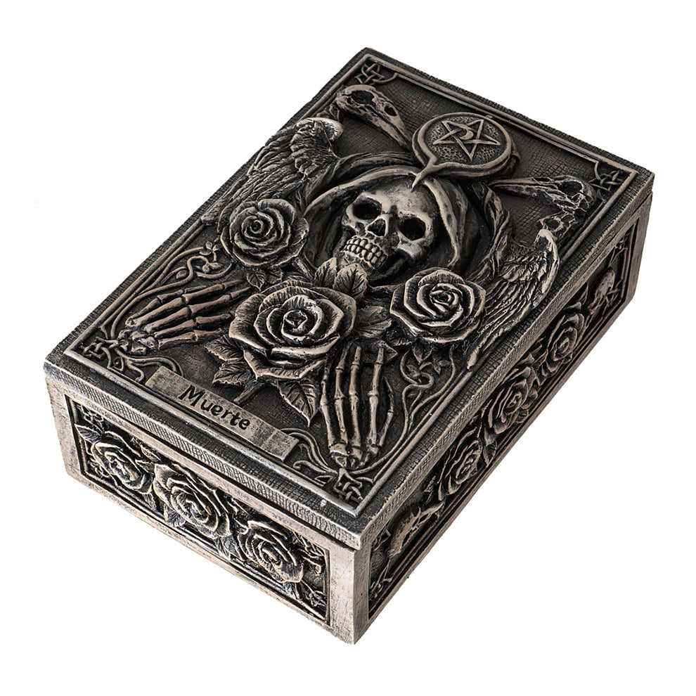 Muerte Tarot Box | Polyresin Box | Wiccan Center