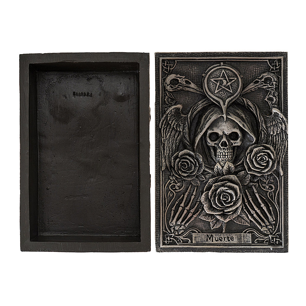 Muerte Tarot Box | Polyresin Box | Wiccan Center