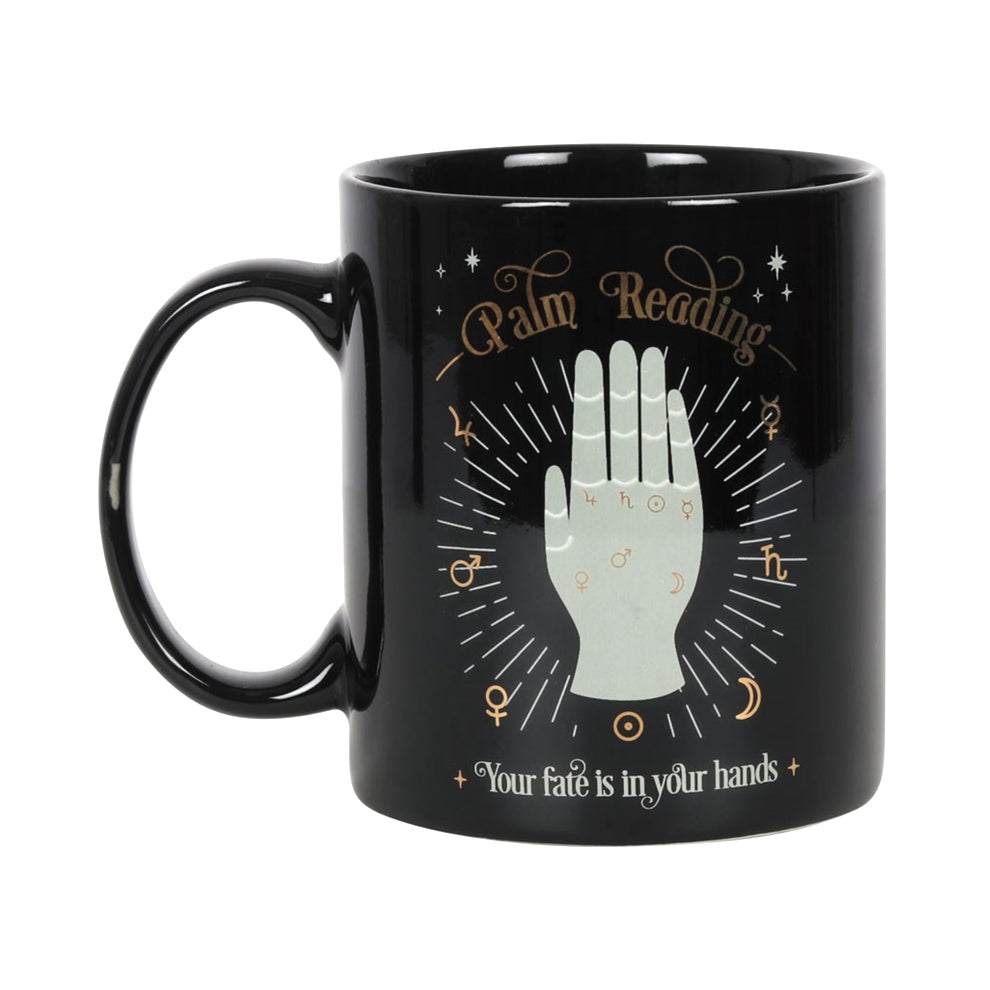 Palm Reading Tarot Card Mug - 11oz | Mug | Wiccan Center
