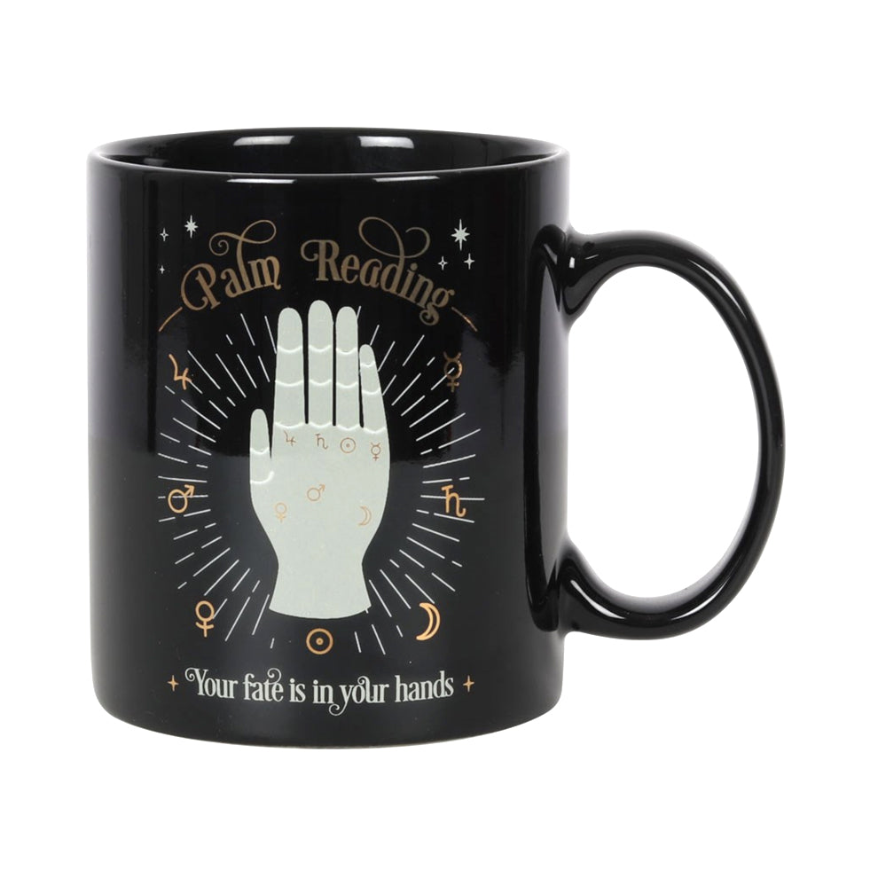 Palm Reading Tarot Card Mug - 11oz | Mug | Wiccan Center