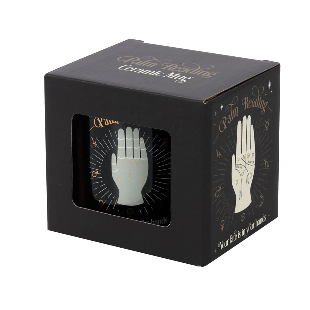 Palm Reading Tarot Card Mug - 11oz | Mug | Wiccan Center