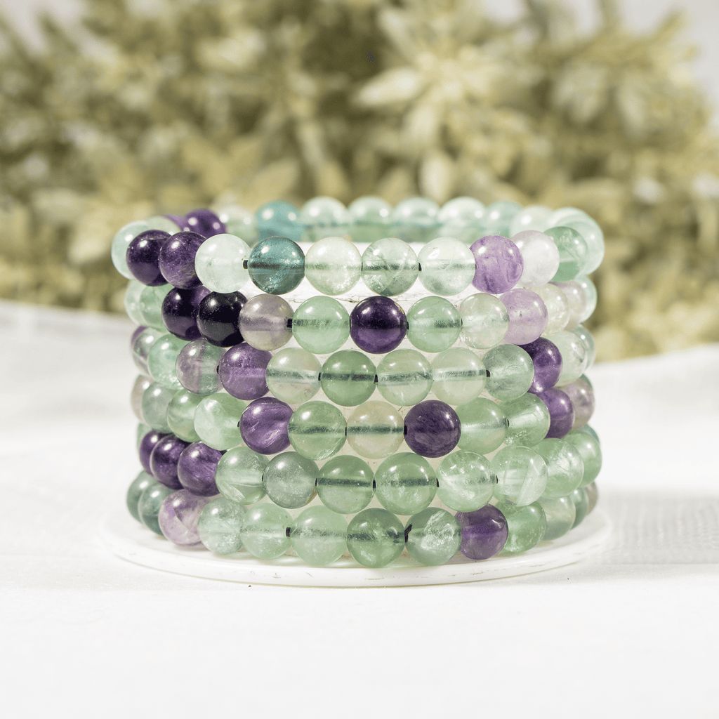 Multi Fluorite Bracelet (Self-Discipline and Clarity)