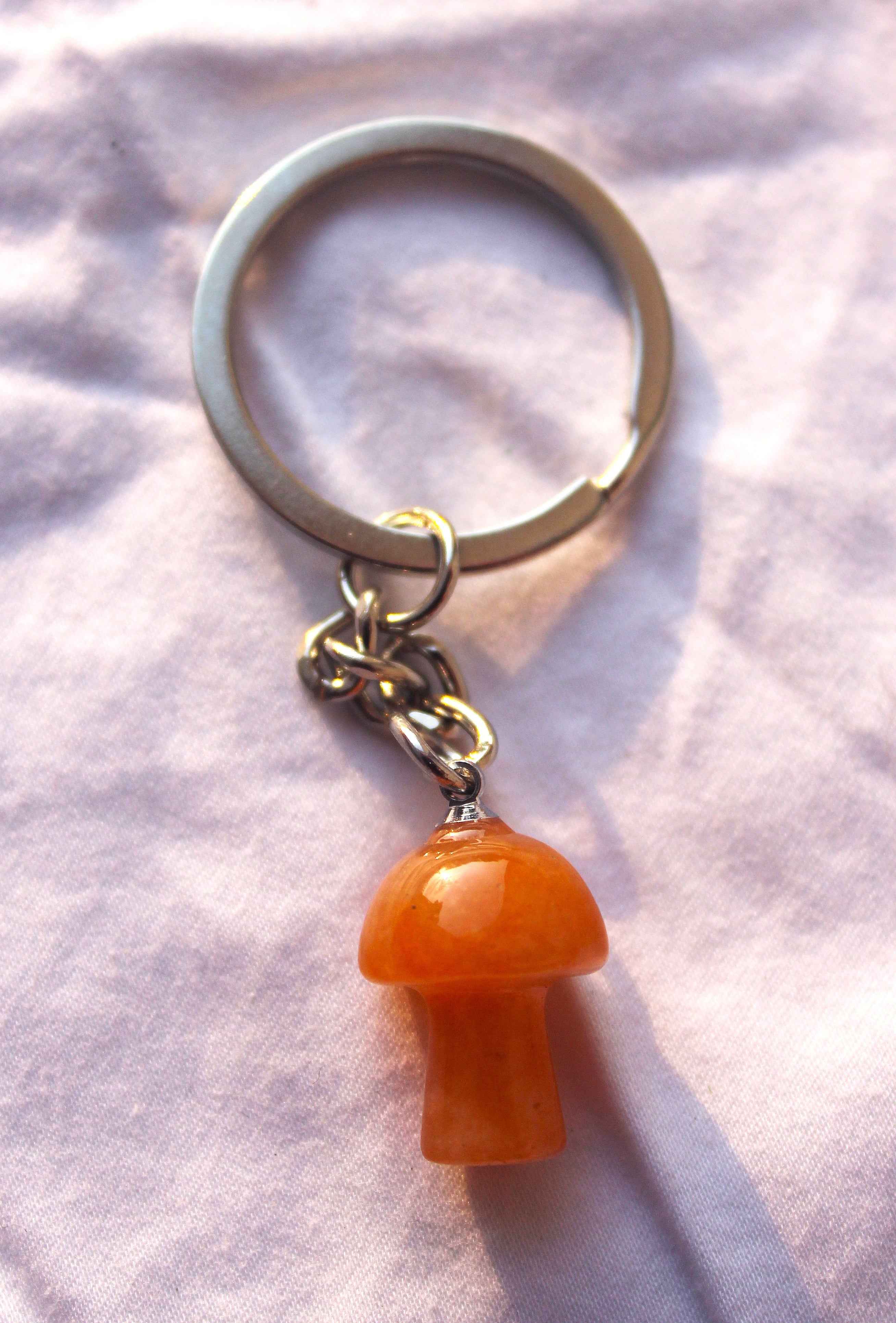 Mini Mushroom Keychain | | Wiccan Center