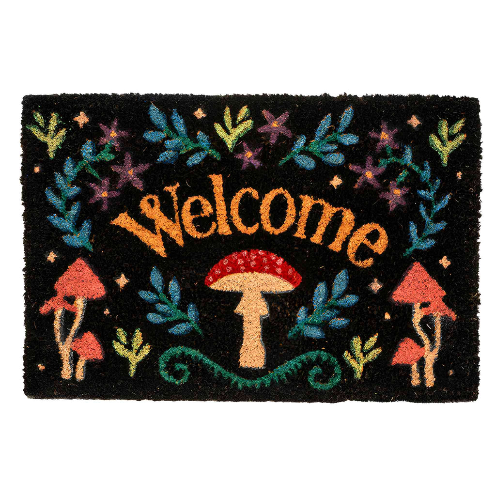 Welcome Mushroom Doormat | | Wiccan Center