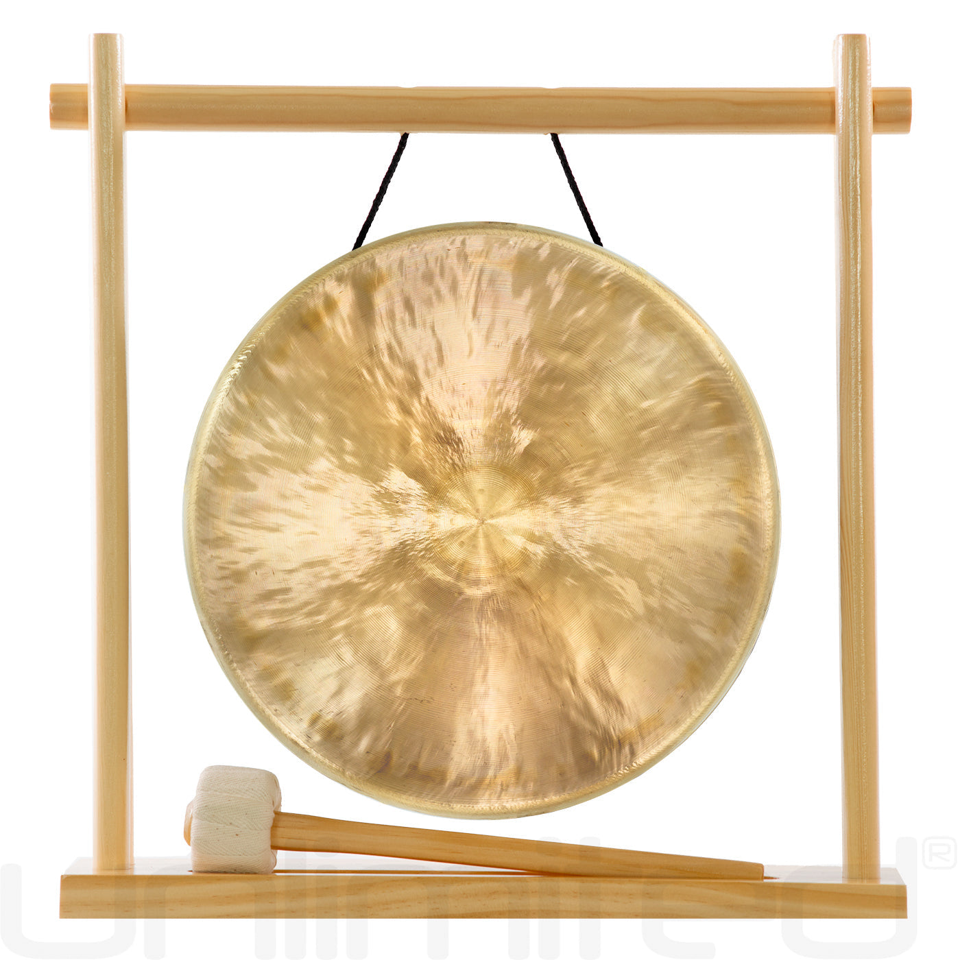 8" to 10" Gongs on My Little Pagoda Gong Stand