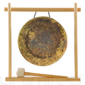 8" to 10" Gongs on My Little Pagoda Gong Stand