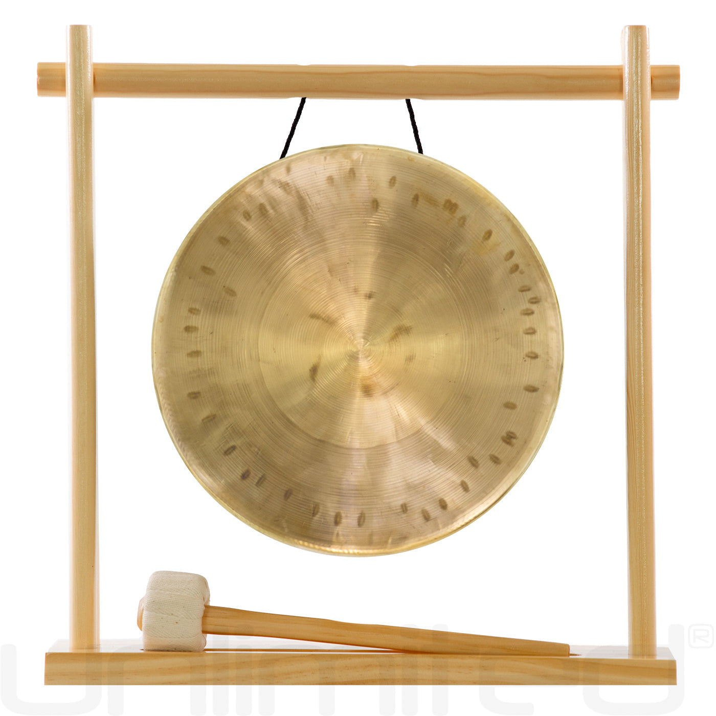 8" to 10" Gongs on My Little Pagoda Gong Stand