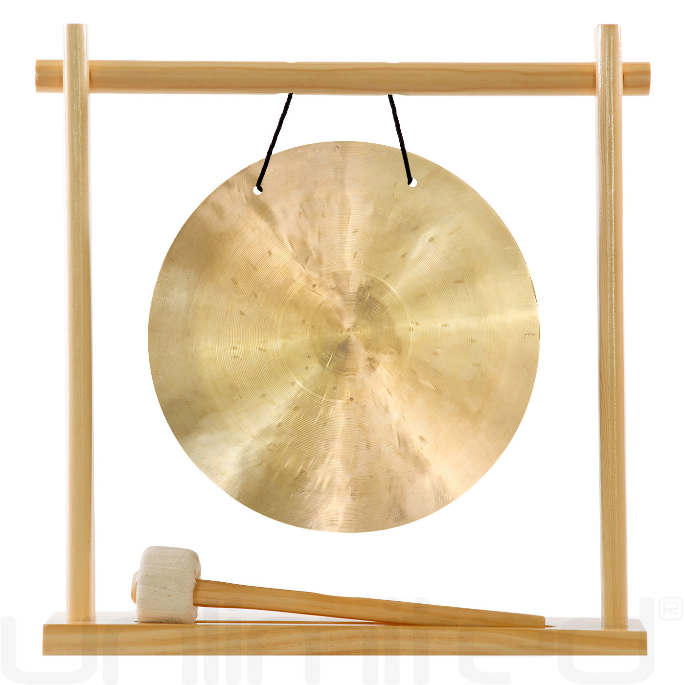 8" to 10" Gongs on My Little Pagoda Gong Stand