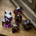 Mystic Violet Resin DND Dice Set | Resin Dice | Wiccan Center