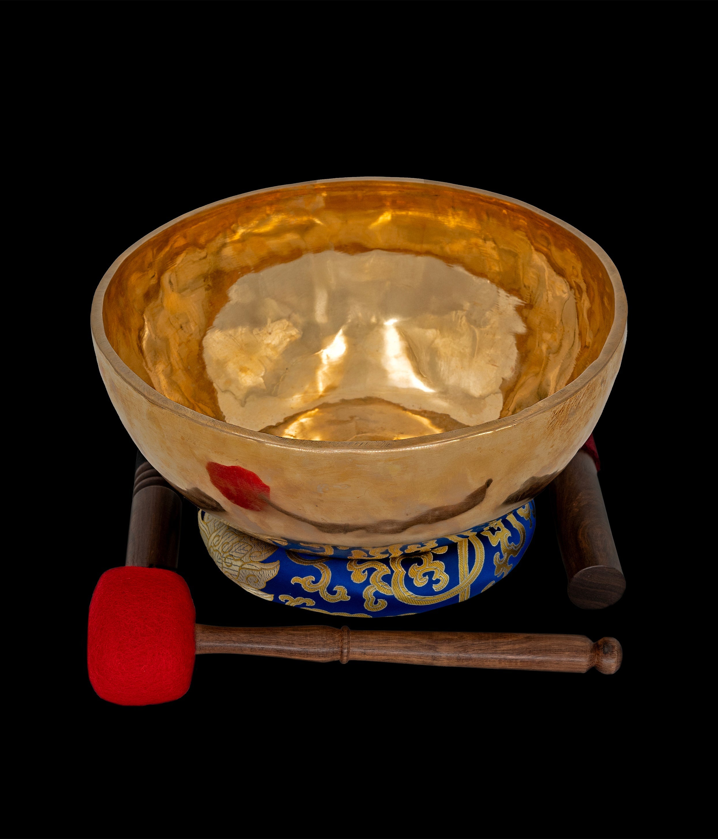 New Jambati Singing Bowl - A#2 114Hz 12 1/8" N15832 | Tibetan Singing Bowl | Wiccan Center