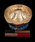 New Thadobati Singing Bowl F# 185Hz (Near Concert Pitch) 8" N15903 | Tibetan Singing Bowl | Wiccan Center