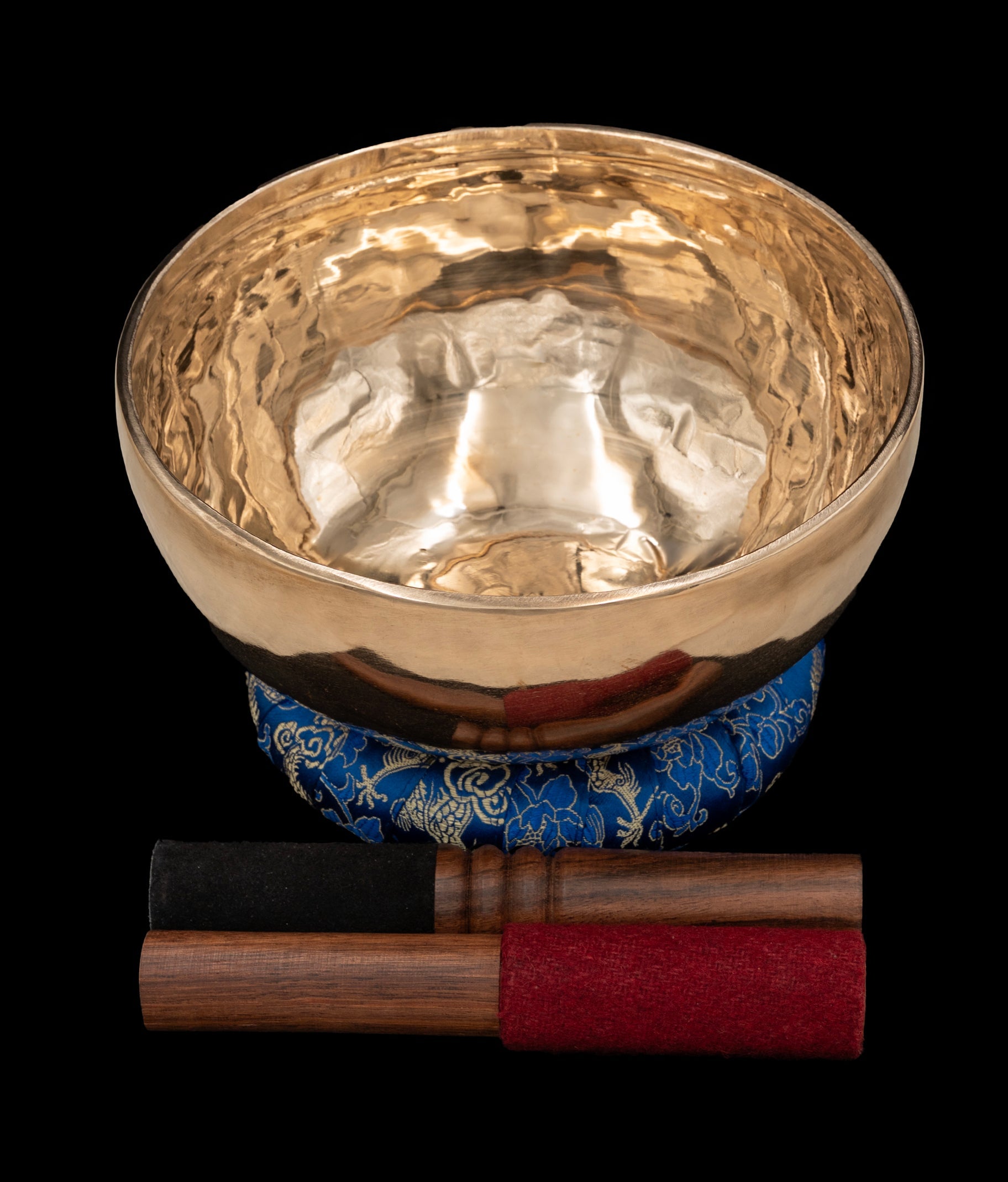 New Thadobati Singing Bowl F# 185Hz (Near Concert Pitch) 8" N15903 | Tibetan Singing Bowl | Wiccan Center