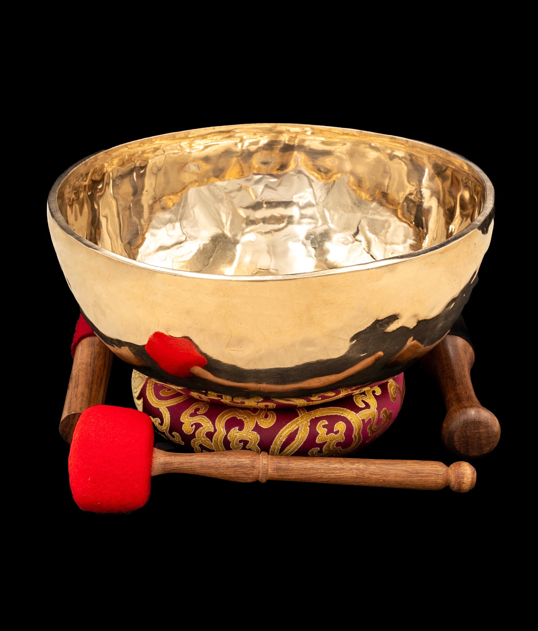 New Jambati Singing Bowl A2 109Hz 11.25" N15949 | Tibetan Singing Bowl | Wiccan Center
