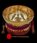 New Jambati Singing Bowl A#2 114Hz 11 3/4" N16200 | Tibetan Singing Bowl | Wiccan Center