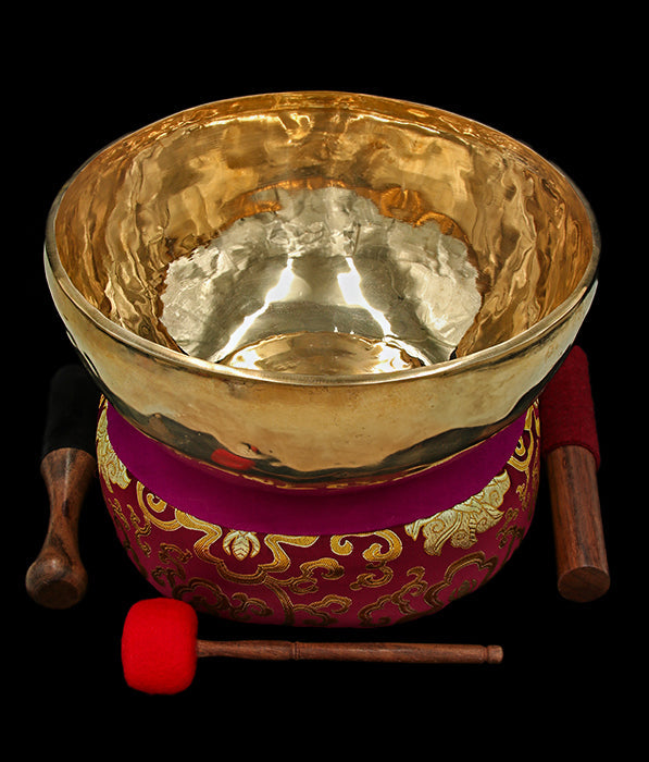 New Jambati Singing Bowl A#2 114Hz 11 3/4" N16200 | Tibetan Singing Bowl | Wiccan Center