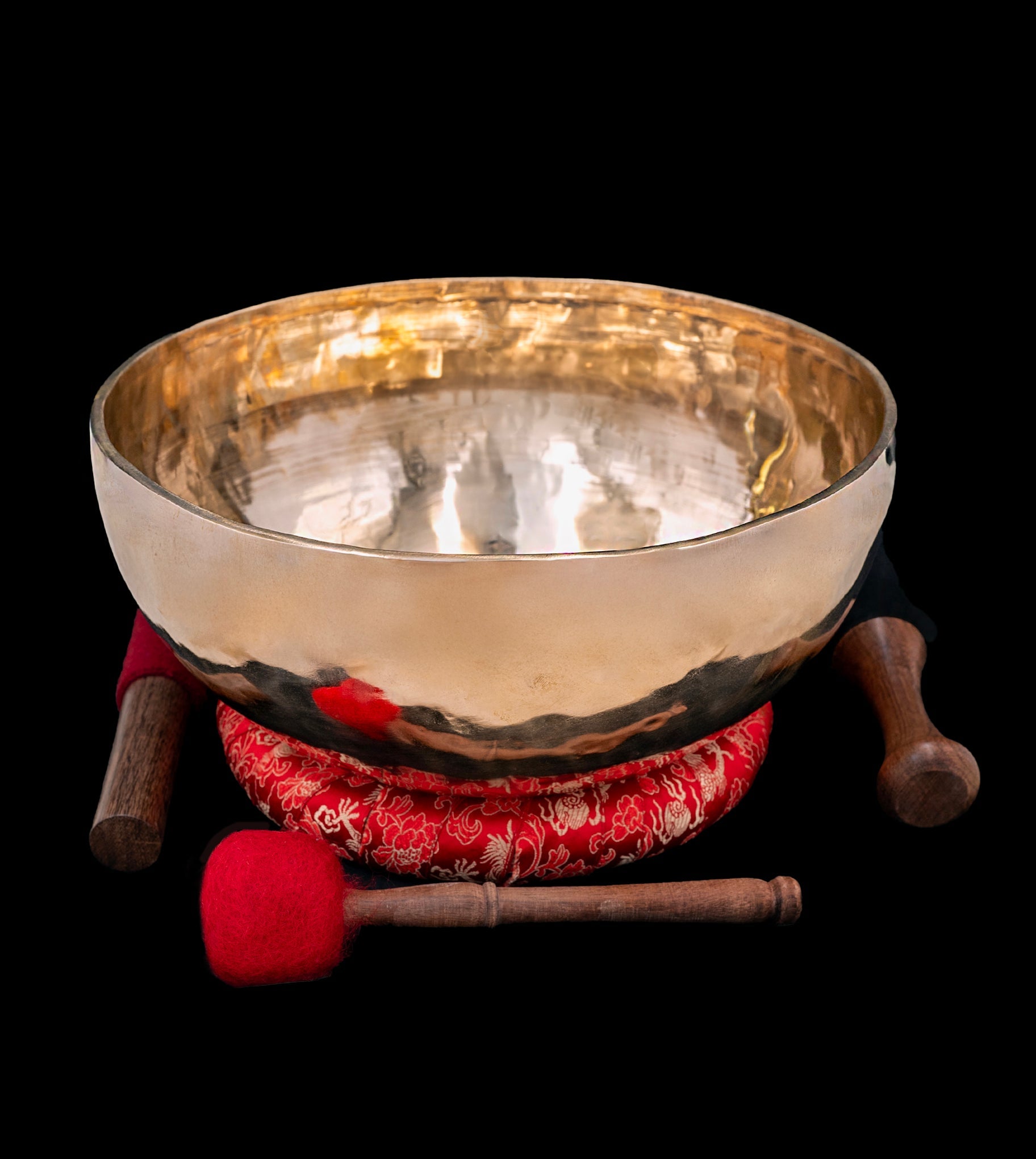 New Jambati Singing Bowl G2 99Hz 12" N16280 | Tibetan Singing Bowl | Wiccan Center