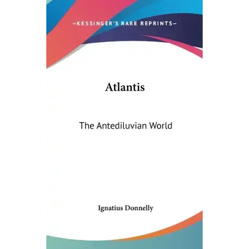 Atlantis: The Antediluvian World - Hardcover | Books | Wiccan Center