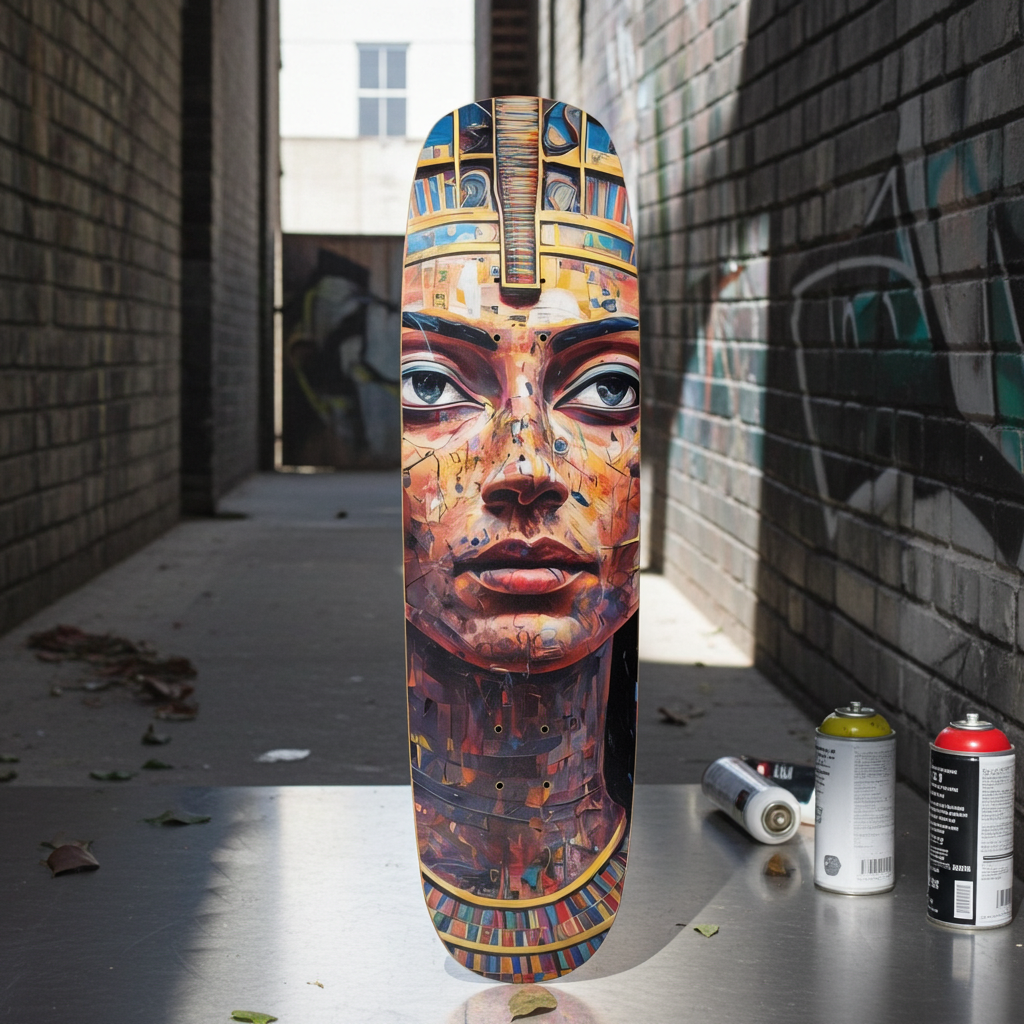 Egyptian Skateboard | Skateboard | Wiccan Center