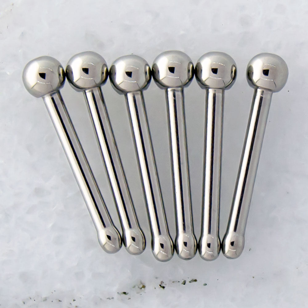 Steel Nose Bone With Plain Ball | Body Jewelry | Wiccan Center