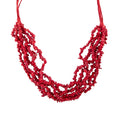 Six Strand Red Magnesite Necklace | Necklaces | Wiccan Center