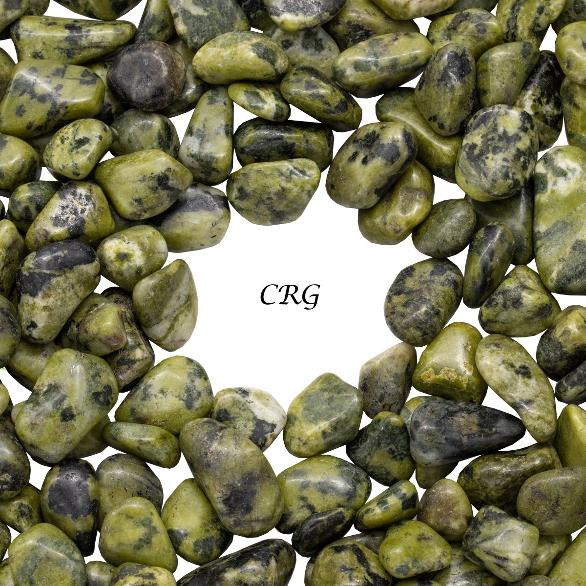 Tumbled Nephrite Jade Chips / 5-20mm AVG - 1 LB. LOT