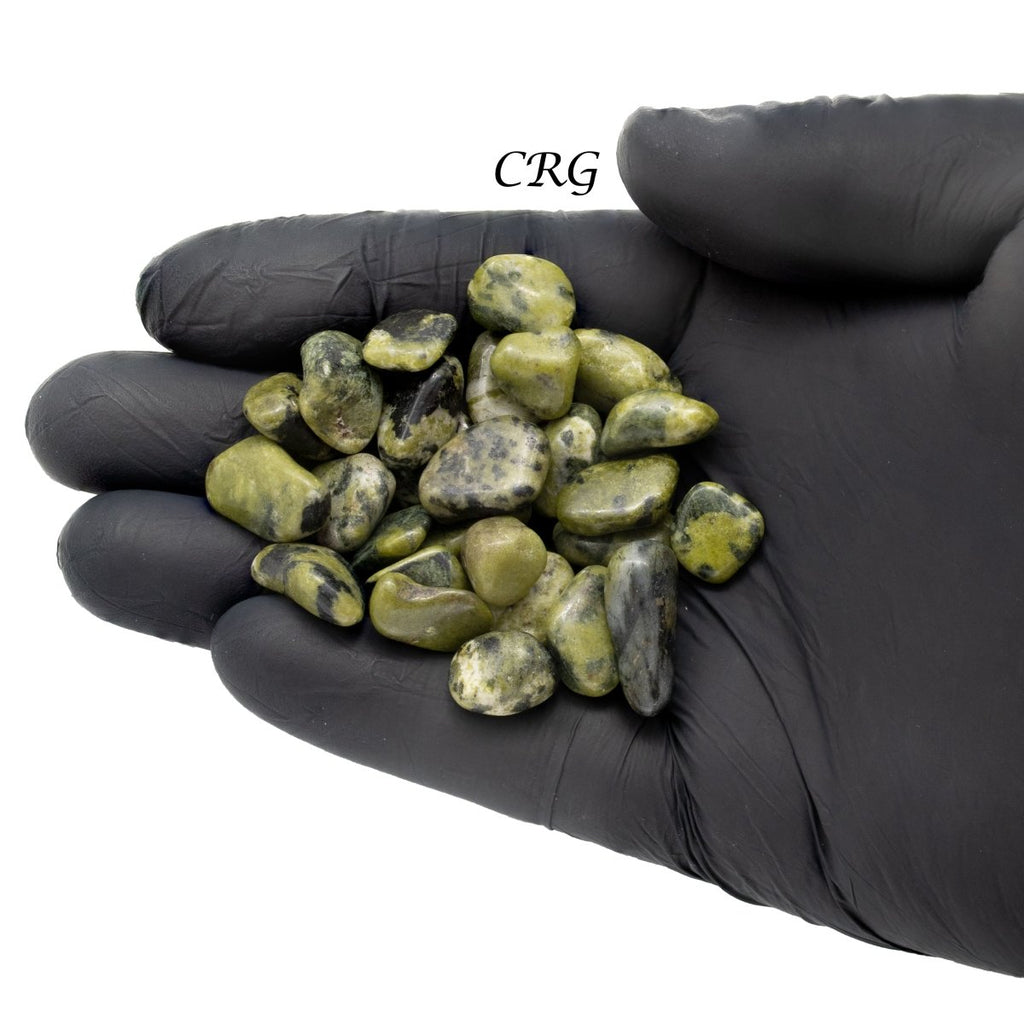 Tumbled Nephrite Jade Chips / 5-20mm AVG - 1 LB. LOT