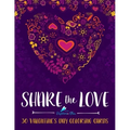 Share the Love: 30 Valentine's Day Coloring Cards - Paperback