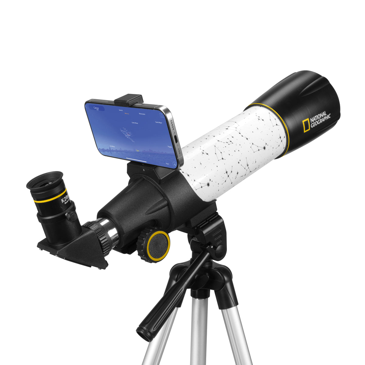 70mm Refractor Telescope with Solar Filter and App Bluetooth Adapter | Telescope | Wiccan Center