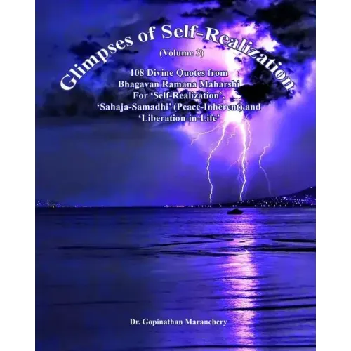 Glimpses of Self-Realization (Vol-3) - 108 divine Quotes from Bhagavan Ramana Maharshi - Paperback | Books | Wiccan Center