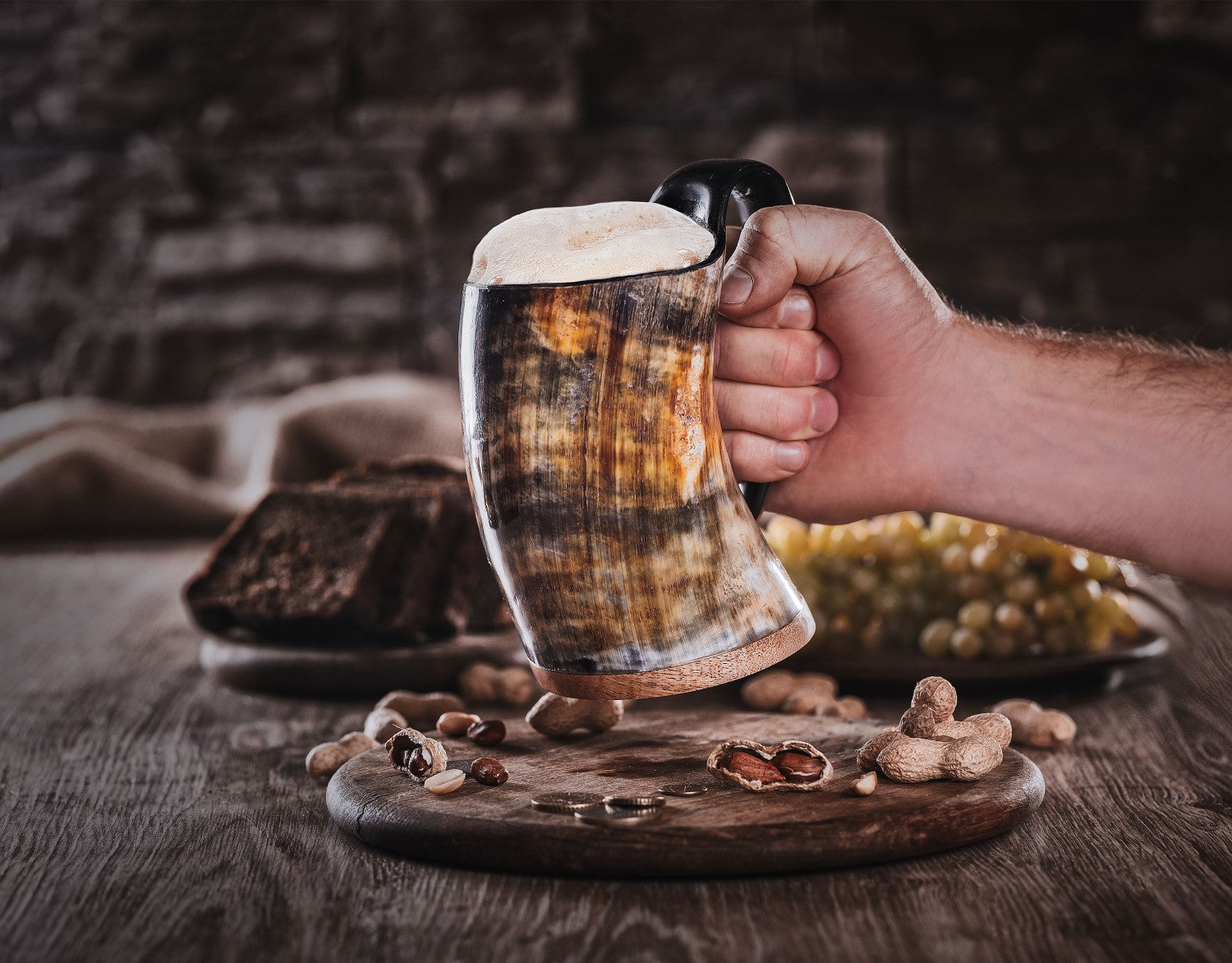 Horn Tankard Mug ( Pick your Polish )