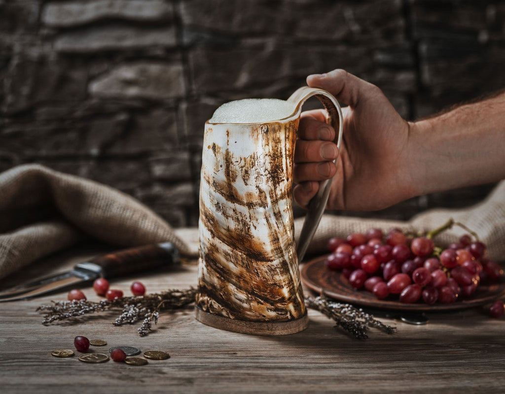 Horn Tankard Mug ( Pick your Polish )