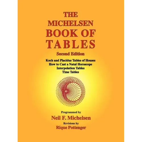 The Michelsen Book of Tables - Paperback