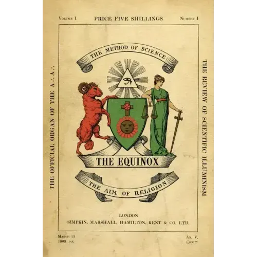 The Equinox: Keep Silence Edition, Vol. 1, No. 1 - Hardcover | Books | Wiccan Center