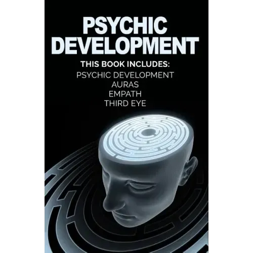 Psychic Development: Develop Psychic Abilities, Auras, Third Eye, Empath +1 BONU - Paperback | Books | Wiccan Center