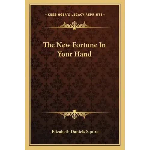 The New Fortune in Your Hand - Paperback