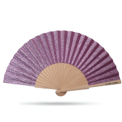 Purple Sparkle Hand Fan | Hand fan | Wiccan Center