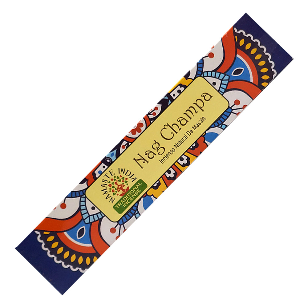 Namaste India Natural Masala Incense Sticks - Nag Champa | Incense | Wiccan Center