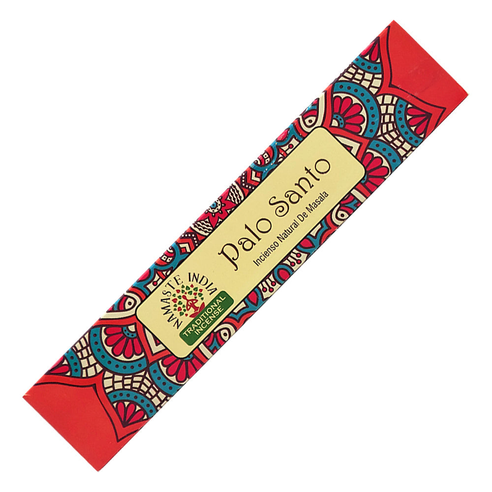 Namaste India Natural Masala Incense Sticks - Palo Santo | Incense | Wiccan Center