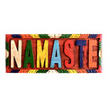 Tibetan Namaste Wooden Wall Hanging Plaque | Figurine | Wiccan Center