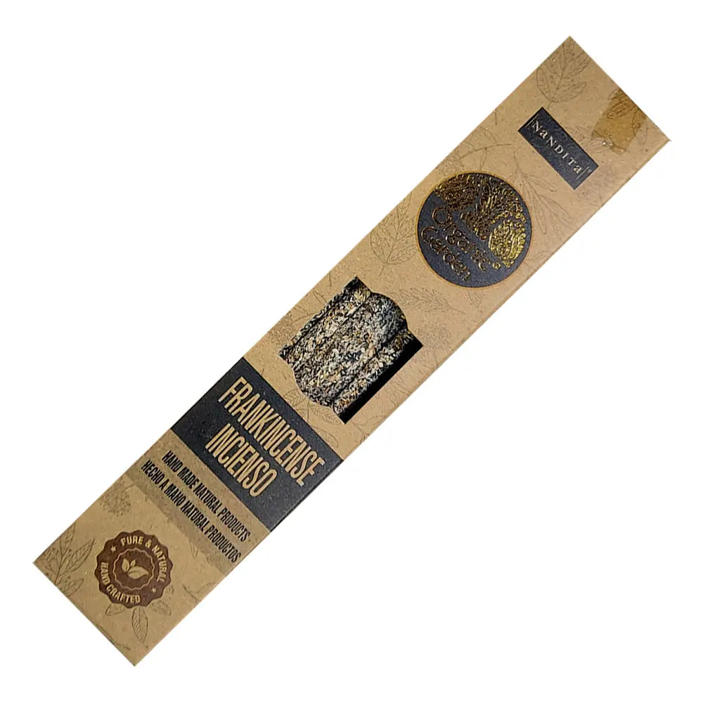Nandita Organic Garden Frankincense Incense Sticks 25g | Incense | Wiccan Center